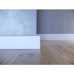 Listwa drewniana biała